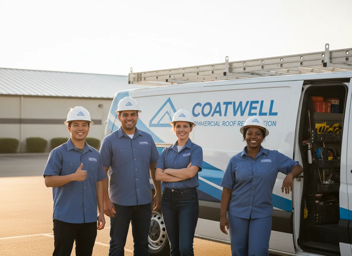 Commercial roof coating company in Woodridge, IL